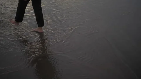 Playing at the beach 스톡 동영상 244352508