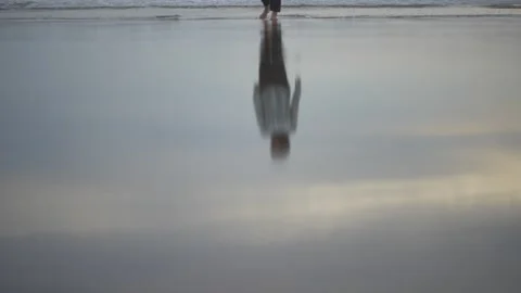 Playing at the beach 스톡 동영상 244353642