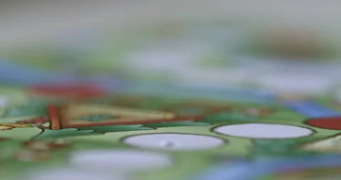 Playing board games Stock Footage 94705388