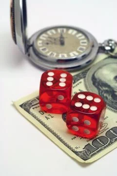 Playing bones. Stock Photos