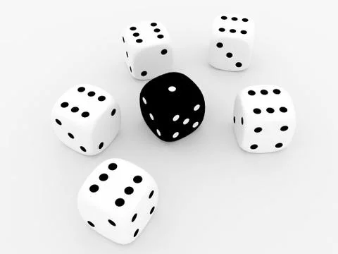 Playing bones Stock Photos