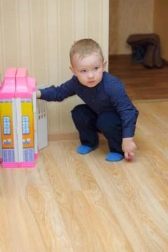 Playing boy Stock Photos