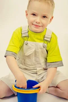 Playing boy Stock Photos