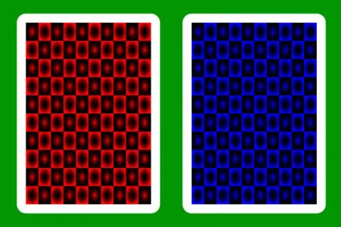 Playing Card Back Stockillustratie