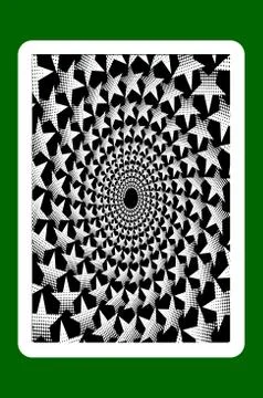 Playing Card Back Stockillustratie