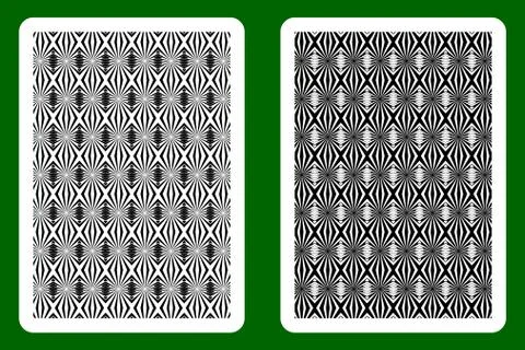 Playing Card Back Stockillustratie