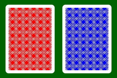 Playing Card Back Stockillustratie