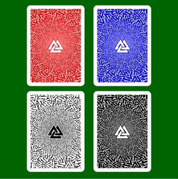 Playing Card Back Stockillustratie