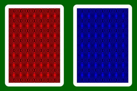 Playing Card Back Stockillustratie