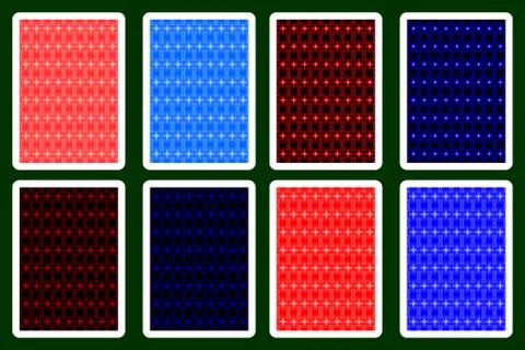 Playing Card Back Stockillustratie