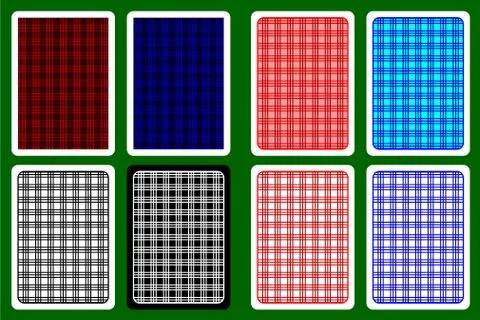 Playing Card Back Stockillustratie