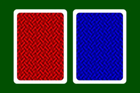 Playing Card Back Stockillustratie