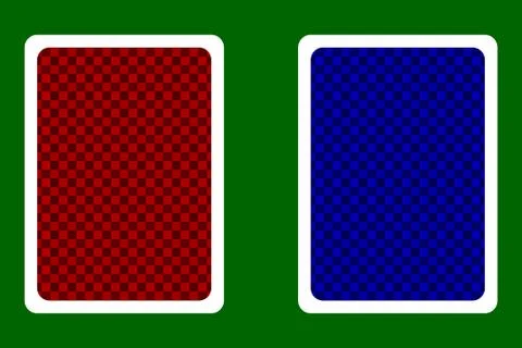 Playing Card Back Stockillustratie