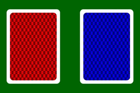 Playing Card Back Stockillustratie