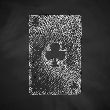 Playing card icon Stock Illustration
