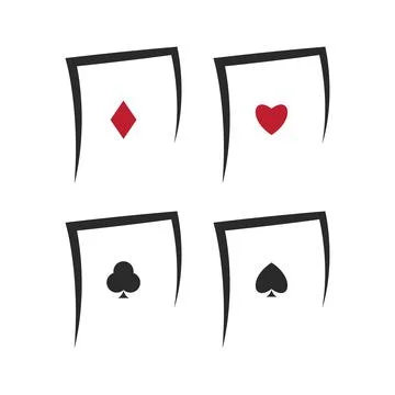 Playing card icon 스톡 일러스트