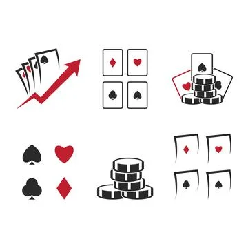 Playing card icon Stock Illustration