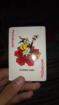 The playing card 스톡 사진