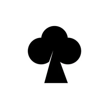 Playing card vector logo icon design template illustration Stock Illustration