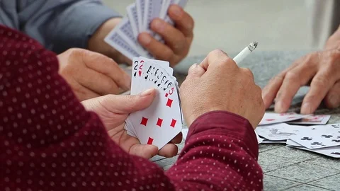 Playing Cards (2) Stock Footage 86989933