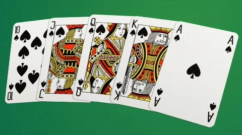Playing cards 3D animation Stock Footage 121050