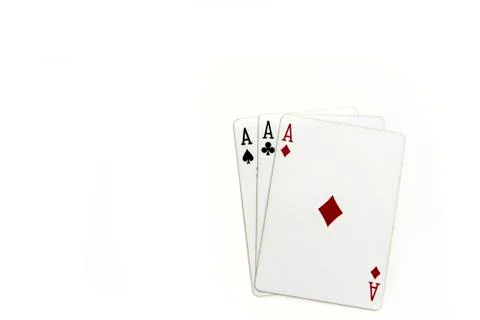 Playing cards background Stock Photos