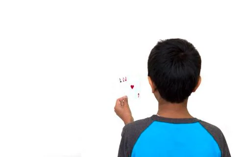 Playing cards background Foto stock