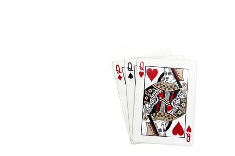 Playing cards background Foto stock