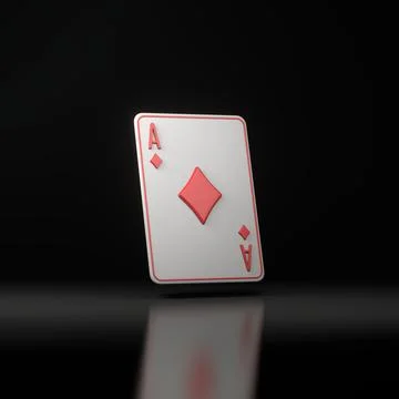 Playing cards on a black background Stock Illustration