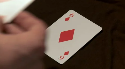 Playing Cards Dealing Vídeos de archivo 2417764