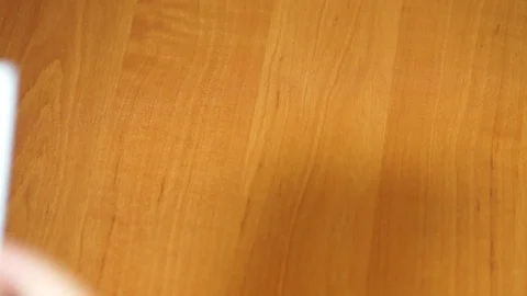 Playing cards on desk Stock-Footage 98366213