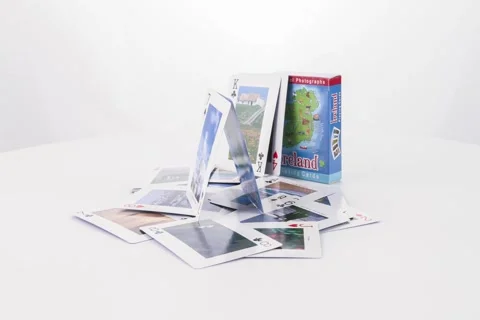 Playing cards Stock Footage 271369472
