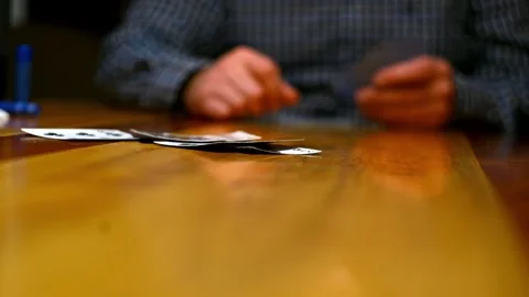 Playing cards Stock Footage 299720422