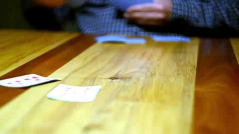 Playing cards Stock Footage 299720559