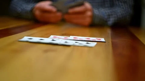 Playing cards Stock Footage 299721060