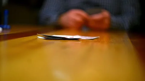 Playing cards Stock Footage 299721247