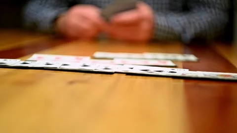 Playing cards Stock Footage 299721771