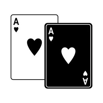 Playing cards icon Stock Illustration