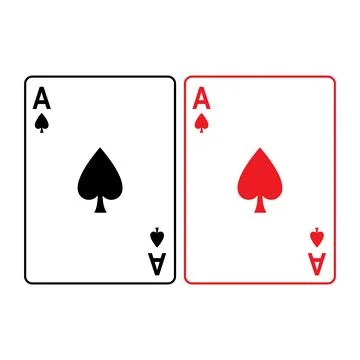 Playing cards icon Stock Illustration