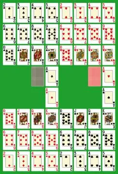 Playing Cards Stock Illustration