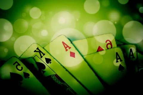 Playing Cards Stock Illustration