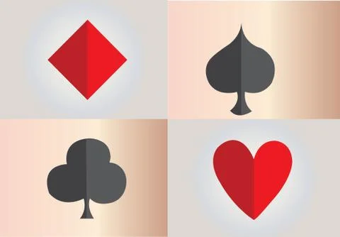 Playing cards Stock Illustration