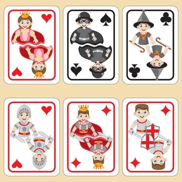 Playing cards. Stock Illustration