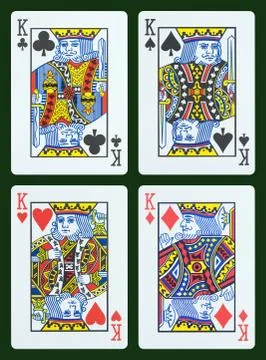 Playing cards - King Stock Photos