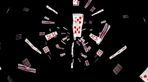Playing Cards Motion Mapping Видео 24711462