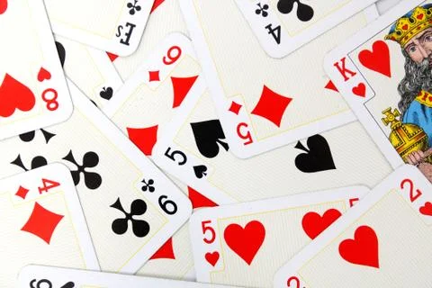 Playing cards Stock Photos