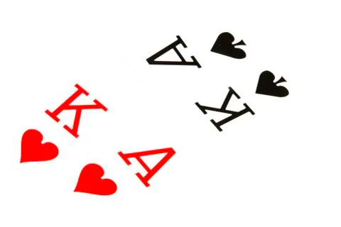 Playing cards Stock Photos