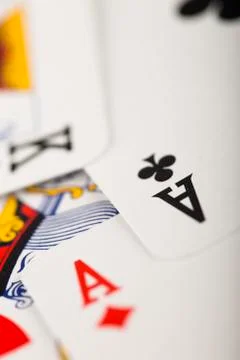 Playing cards Stock Photos