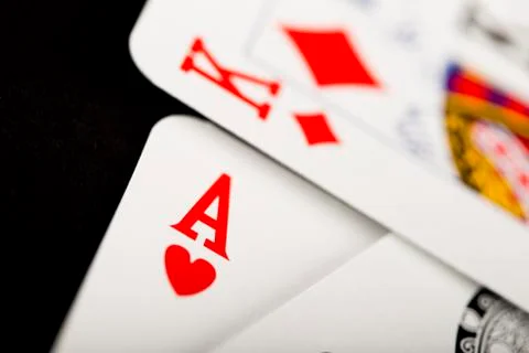Playing cards Stock Photos