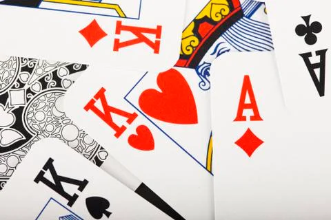 Playing cards Stock Photos